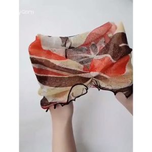 Khăn Lụa Vàng Thanh Lịch Và Thời Trang Đổi Ren Vàng Khăn Quàng Cổ Thời Trang VUÔNG Khăn -Lumbley