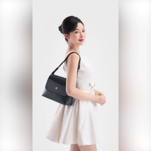 Túi Yuumy (Thời trang nữ dáng vuông nắp gập sang trọng - Túi đeo vai da Seasand YN341)