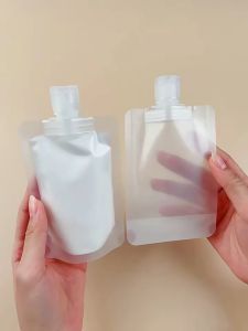 [Online Exclusive] TURTLE Portable Travel Packaging Bag Cosmetic Lotion Facial Cleanser Dispenser Pouch