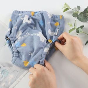 Berber Baby Training Pants: Pure Cotton Waterproof Diaper & Washable Breathable Pants