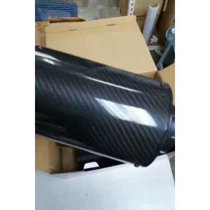 76MM 3 INCH CAR RACING AIR FILTER BOX CARBON FIBER COLD FEED INDUCTION INTAKE PIPE SYSTEM KIT HIGHT QUANLITY