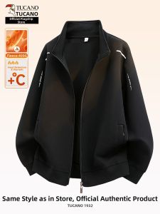 TUCANO | Warm Thickened Loose Stand-collar Sport Hoodie