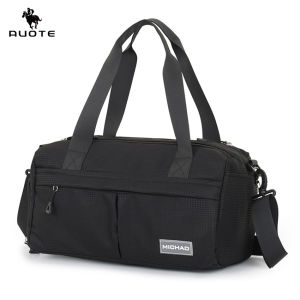 กระเป๋ากระเป๋าเดินทางกระเป๋าฟิตเนสผู้ชายกระเป๋าแฟชั่นกระเป๋าผ้ากันน้ำ Oxford กระเป๋าถือกลางแจ้งกระเป๋าสะพายยิมผู้ชายแฟชั่นผู้หญิงแห้งแยกเปียกพกพาได้