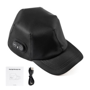 Foreverlily | 650nm 850nm Cordless Red Light Hair Growth Cap Anti Hair Loss Treatment Hat Target Thinning Scalp Hairline Crown for Men Women