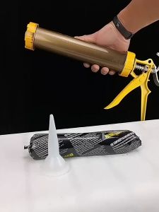 【Local Stock】Automotive glass glue black polyurethane sealant sheet metal glue windshield special car waterproof soft bag strong glue