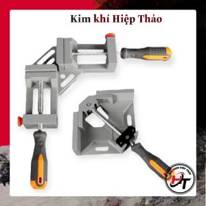 Kẹp góc vuông gỗ ê tô vam kẹp đa năng eto sắt 90 độ 1 tay 2 tay KGV