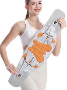 Guoftstars Lumbar Support Belt for Back Pain Relief 5 Steel Plates Breathable Waist Brace for Men Women Lower Back Brace for Workout Gym Posture Correction sokongan pinggang pembalut pinggang 护腰带