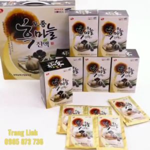 Tinh chất tỏi đen Kanghwa hàn quốc chính hãng hộp 30 gói x70ml - tranglinh