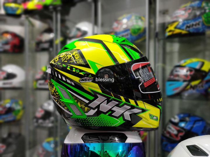 Helm nhk full hot sale face gp pro