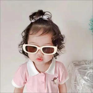 Kacamata anak Rectangle Lucu New Trens Fashion korea style kacamata sunglasses high quality