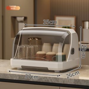 Dustproof And Drainage Cup Storage Rack