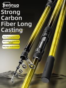 BENNUO | Strong Long Casting Heavy Duty Fishing Rod