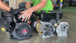 เครื่องยนต์ดีเซล 7 แรง 4 จังหวะ รุ่นใหม่แกน 19 มิล วีโกเทค VIGO-DE240 รุ่น 4 แซ่บอักเสบ การดึง/การซื้อเทคโนโลยี 1 ปี กับเครื่องมือมีประสิทธิภาพ 1 ปี