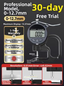 syntek | High Precision Digital Thickness Gauge