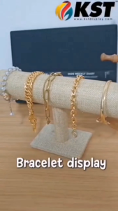 (Ready Stock) Bar Storage Single Layer Bracelet Holder Stand Jewellery Display