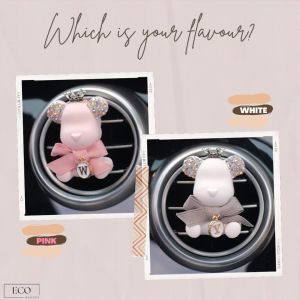 Lovely Bear Aroma Stone+2 Natural Essential Oil/Car Perfume/Aromatherapy/Diffuser Stone Aroma Diffuser 扩香石/5星级天然精油