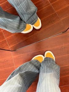 Quần Jeans Ống Rộng Thẳng Cạp Cao Kiểu Dáng Thon Gọn Mùa Xuân Thu Quần Dài Đến Sàn Kiểu Dáng Thường Ngày Cho Nữ