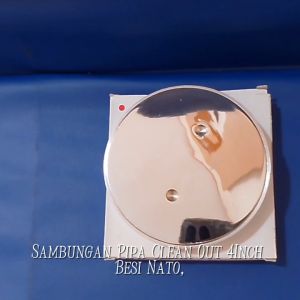 Sambungan Pipa Clean Out 4\" Besi (NATO)