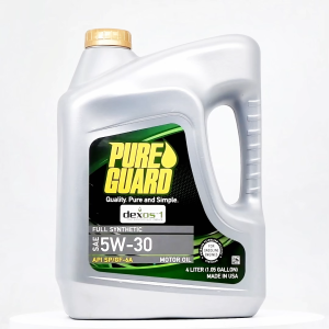 Pure Guard 5W30 GM Dexos1 Gen3 API SP/GF-6 Full Synthetic Engine Oil For Gasoline Hybrid Engines 4 Liters P1403SP Pureguard