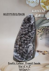 Exotic Colour Crystal Forest Geode/奇石彩晶森林簇