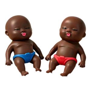 Squishy Stress Relief Doll with Removable Clothes