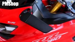 ✅【Local delivery】✅ Universal Motorcycle Rearview Mirrors Wind Wing Rotating Side Mirrors Winglet Side Mirror