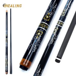 OKHEALING New Style CUE Carbon Fiber Pool Cue Black Technology Low Deflection Billiard 12.4mm Tip147cm19-20OZ Billiard Pool Stick 2024 Play/Break/Snooker Cue Ok Healing Cue Pool Cues Used - Lazada