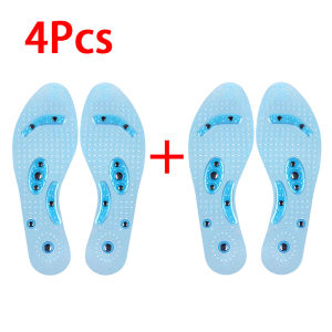 Magnetic Therapy Massage Insoles for Shoes Foot Acupressure Enhanced Magnetic Insole Point Therapy Feet Body Detox Insert Pads