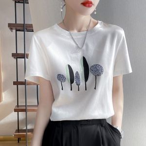 Fashion Design Short Sleeve Crewneck T-Shirt