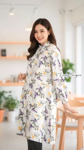 📌เสื้อ ผ้าไหมอิตาลี พริ้วลื่นเย็น  📌 คอจีน ทรงเอ อกเล็กอกใหญ่ใส่ได้ (ขึ้นอยู่กับความชอบของแต่ละคน)  📌 งานผ้าพลิ้ว มี 5 สี