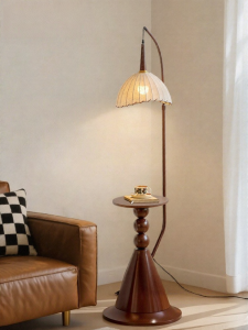 FANCY LAMP CLUB | Vintage Atmosphere Floor Lamp Shelf