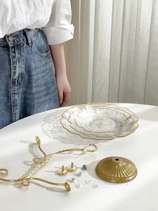 [3 Tier] Worthbuy High Tea Dessert Plate Dulang Kuih Raya Dulang Kek Pastry Serving Platter Wedding Decoration Plate 点心架