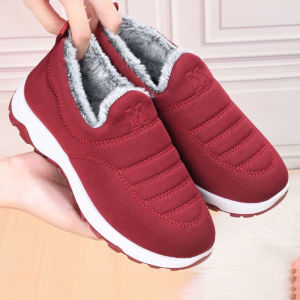 JIFANPAUL | Warm Anti-Slip Cotton Shoes for Seniors Winter