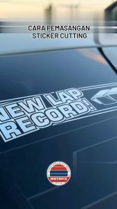 STIKER CUTTING PREMIUM MOTIF 16 / Sticker Mobil / LAPTOP / MATA ANIME / JDM / JAPAN DRIFT / KACA