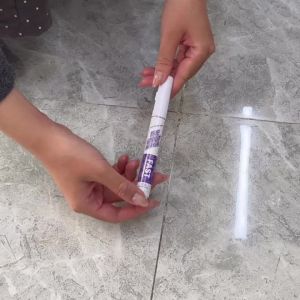 1/3PCS White Grout Tile Pen Waterproof Wall Grout Restorer Marker Pen for Bathroom Wall Floor Decontamination Seam Repair Pens