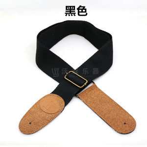 Woshion Guitar Strap Folk Electric Guitar Strap Classical Mujita Cotton Strap Electric Bass Strap