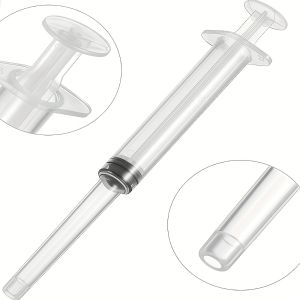 10 Gói Ống Tiêm Nhựa 5ml Dùng Để Bôi Gel Cho Người Lớn Dùng Cho Tai Mũi Và Thụt Rửa Chăm Sóc Cá Nhân Đo Lường Chất Lỏng