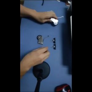 Wardrobe Heavy Duty Anti Jump Sliding Door Roller Wheel Cabinet Closet Roda Pintu Slide Almari Baju