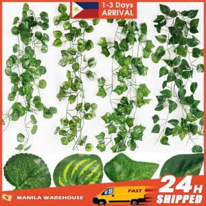 MORLY 2M Green Plastic Artificial Plants: Perfect for Home Wedding Party Bar Decoration