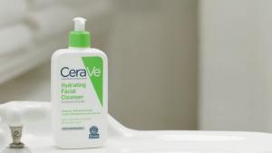 CeraVe Clinical-Grade Hydrating Facial Cleanser 236ml | Ceramides Hyaluronic Acid Dual-Activator Formula | Gentle Moisturizing Non-Irritating & pH-Balanced Wash for Dry Sensitive Skin | Dermatologist-Approved