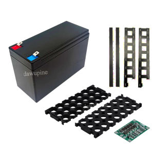 Hộp Đựng Pin Lithium 18650 3 Nối Tiếp 7 Song Song 12V 40A Có Mạch Bảo Vệ BMS Cân Bằng Kèm Dây Nickel Cho Tự Chế