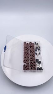 120PCS Mandrel Amplas Drum Amplas Rol Drum untuk Mini Die Grinder Bor Tuner Sanding Drum