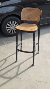 เก้าอี้ บาร์ พลาสติก หวายเทียม พลาสติก PP แข็งแรง YL0419 - YL0420