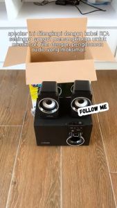 Speaker Aktif Advance M180BT Bluetooth Multimedia With Subwoofer Dan Fm Radio