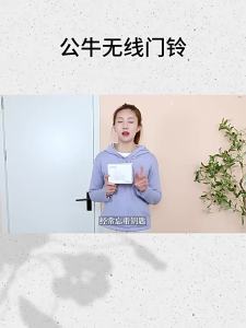 Bull | Wireless Battery Free Long Range Loud Waterproof Doorbell