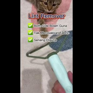 Pet Hair Scraper Lint Roller Portable Fur Remover Shaver Cloth Fabric Brush Tool Penghilang Bulu Kucing 刮毛神器