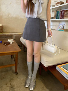 High Waist Slimming Flared Skirt