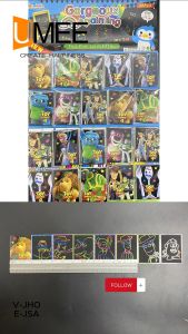 20pcs Party Gift Character Fill Color Scratch Card for Party Gift-Lootbag Filler