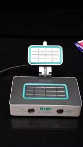 UYUE U-009 Dual Vacuum Pump Screen Alignment Tool One Click Locking for Phone Flat Curved LCD OCA Laminating Repair