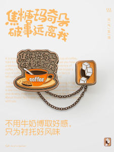 Adorable Accessory Pins: Metal Backpack Decorations & Trendy Souvenir Jewelry